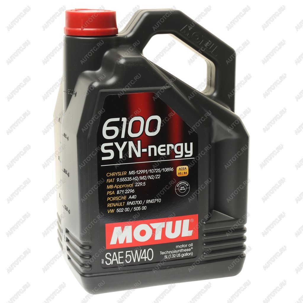 4 999 р. Масло моторное 6100 SYNERGIE 5W40 псинт.5л MOTUL MOTUL 111690  с доставкой в г. Майкоп