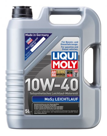 7 799 р. Масло моторное MoS2 LEICHTLAUF 10W40 псинт.5л LIQUI MOLY LIQUI MOLY 2184  с доставкой в г. Майкоп. Увеличить фотографию 1
