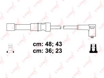 4 199 р. Провод высоковольтный CHEVROLET Lacetti (03-) (1.41.6) комплект (класс F) LYNX LYNX spc1808  с доставкой в г. Майкоп. Увеличить фотографию 2