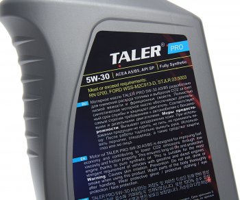 1 069 р. Масло моторное PRO A5B5 5W30 синт.1л TALER TALER 700113  с доставкой в г. Майкоп. Увеличить фотографию 2