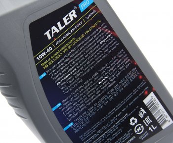 1 059 р. Масло моторное PRO A3B4 10W40 синт.1л TALER TALER 700111  с доставкой в г. Майкоп. Увеличить фотографию 2