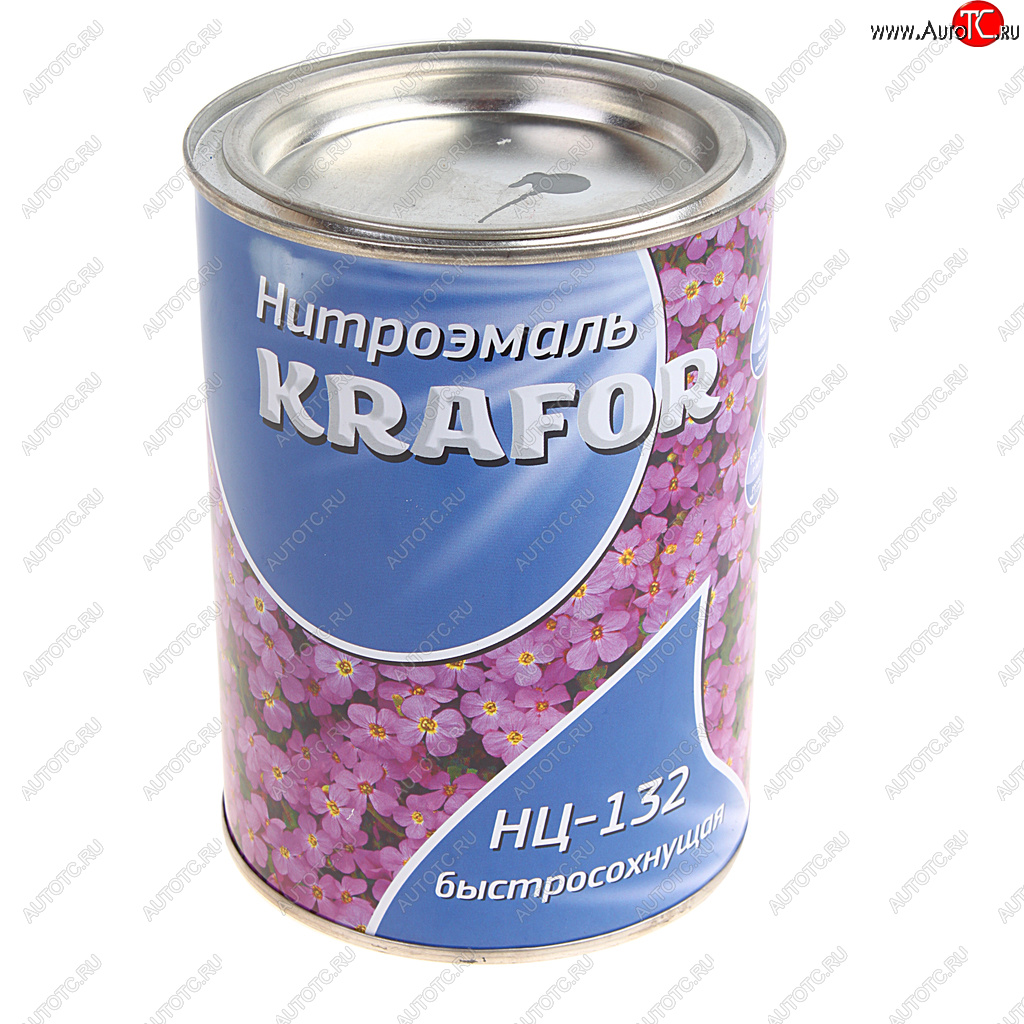 399 р. Краска серая 700г НЦ-132 KRAFOR KRAFOR 500  с доставкой в г. Майкоп