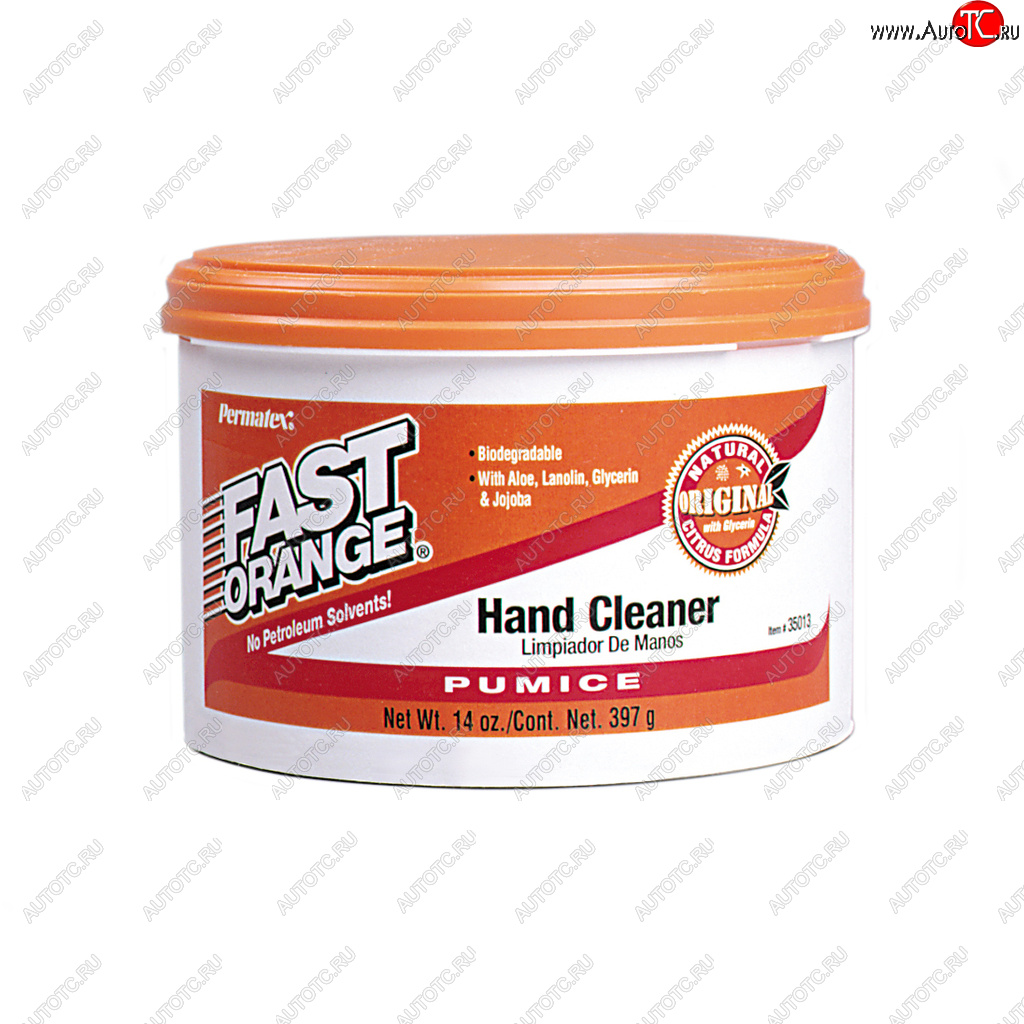 859 р. Очиститель рук крем для сухой очистки с пемзой 397г Fast Orange Hand Cleaner Cream Formula PERMATEX PERMATEX 35013  с доставкой в г. Майкоп