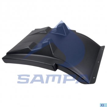14 599 р. Крыло DAF CF75,XF95 передней оси левоеправое SAMPA SAMPA 18500019  с доставкой в г. Майкоп. Увеличить фотографию 1