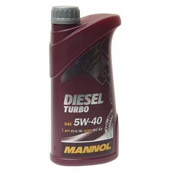 969 р. Масло дизельное TURBO DIESEL 5W40 CI-4SN синт.1л 7904 MANNOL MANNOL 1010  с доставкой в г. Майкоп. Увеличить фотографию 1