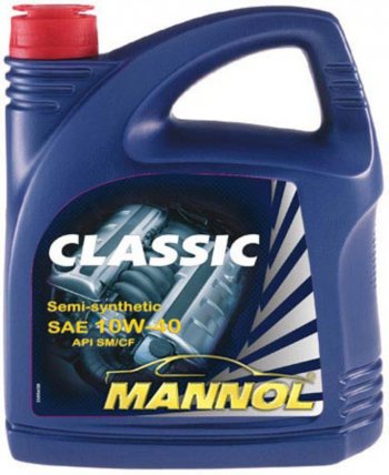 2 499 р. Масло моторное CLASSIC 10W40 CH-4SN псинт.4л 7501 MANNOL MANNOL 1101  с доставкой в г. Майкоп. Увеличить фотографию 1