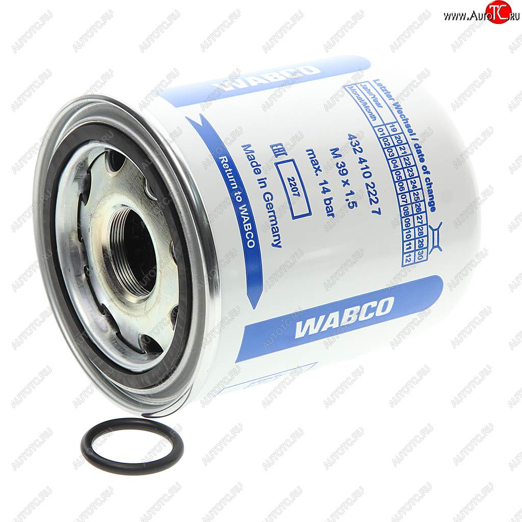 2 499 р. Фильтр-патрон КАМАЗ,МАЗ,ПАЗ осушителя воздуха WABCO WABCO 432 410 222 7  с доставкой в г. Майкоп