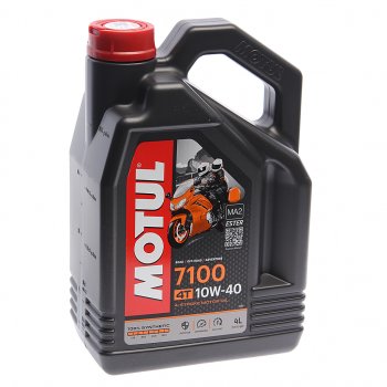 7 999 р. Масло моторное для 4-х тактных двигателей 7100 ESTER 4T 10W40 синт.4л MOTUL MOTUL 112122  с доставкой в г. Майкоп. Увеличить фотографию 1