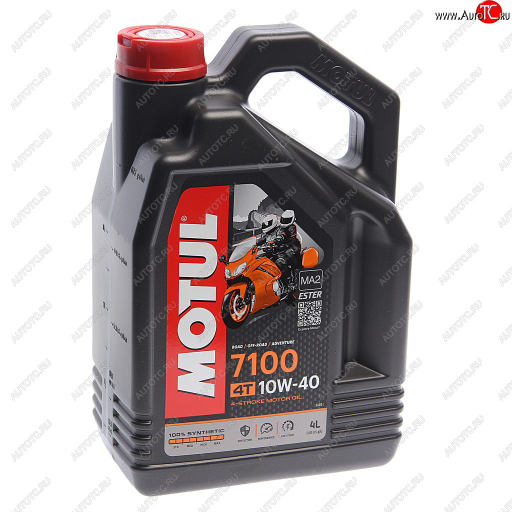 7 999 р. Масло моторное для 4-х тактных двигателей 7100 ESTER 4T 10W40 синт.4л MOTUL MOTUL 112122  с доставкой в г. Майкоп