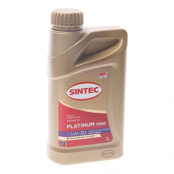 669 р. Масло моторное Platinum 7000 GF-6A 5W30 синт.1л SINTEC SINTEC 600152  с доставкой в г. Майкоп. Увеличить фотографию 1