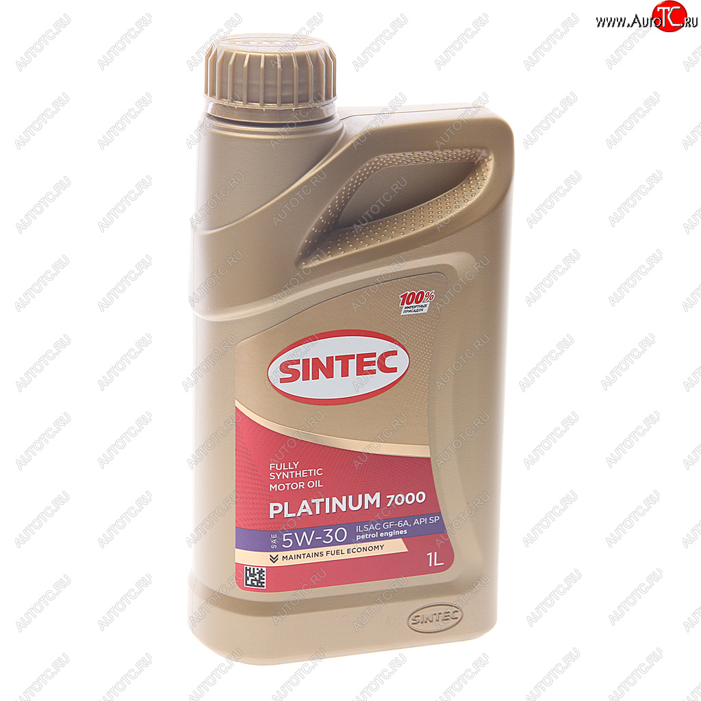 669 р. Масло моторное Platinum 7000 GF-6A 5W30 синт.1л SINTEC SINTEC 600152  с доставкой в г. Майкоп
