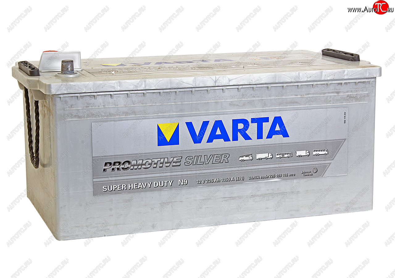 46 999 р. Аккумулятор VARTA Promotive Silver 225Ач обратная полярность VARTA 6ст225(3) n9  с доставкой в г. Майкоп