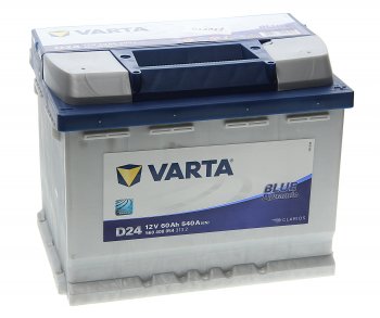 13 999 р. Аккумулятор VARTA Blue Dynamic 60Ач обратная полярность VARTA 6ст60(0) d24  с доставкой в г. Майкоп. Увеличить фотографию 1