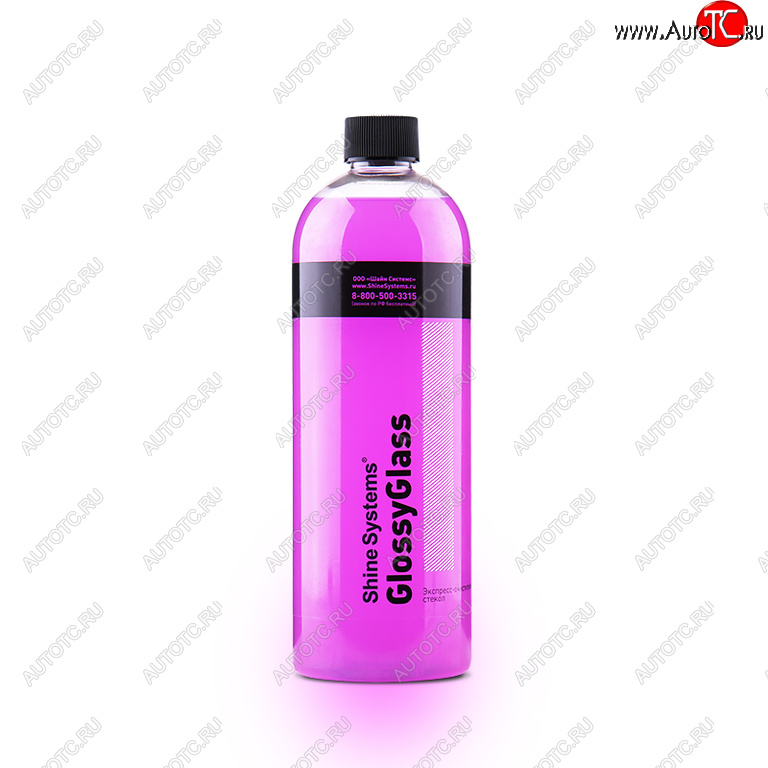 162 р. Очиститель стекол 750мл GlossyGlass SHINE SYSTEMS SHINE SYSTEMS ss828  с доставкой в г. Майкоп