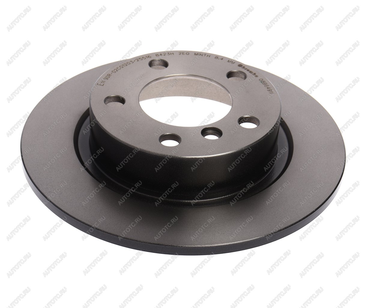 4 199 р. Диск тормозной MINI Clubman (R55),Countryman (R60) задний (1шт.) BREMBO BREMBO 08b64911  с доставкой в г. Майкоп