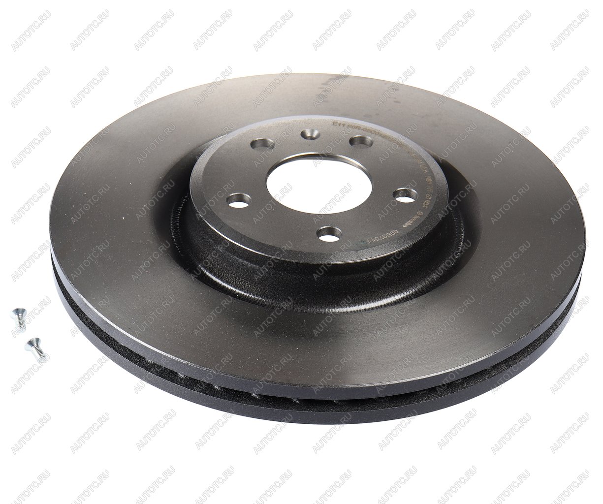 10 499 р. Диск тормозной AUDI A4,A6,A7 (07-) передний (1шт.) BREMBO BREMBO 09.b970.11  с доставкой в г. Майкоп