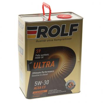 4 649 р. Масло моторное Ultra C3 5W30 синт.4л ROLF ROLF 322936  с доставкой в г. Майкоп. Увеличить фотографию 1