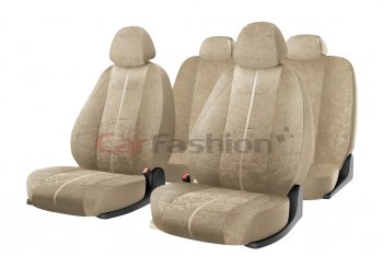 3 179 р. Авточехлы универсальные алькантара бежевые (11 предм.) Cruise CARFASHION CARFASHION 10102  с доставкой в г. Майкоп. Увеличить фотографию 1