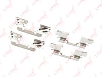 659 р. Ремкомплект MITSUBISHI Pajero Sport (08-),L200 (05-15) колодок тормозных передних LYNX LYNX bc8389  с доставкой в г. Майкоп. Увеличить фотографию 1