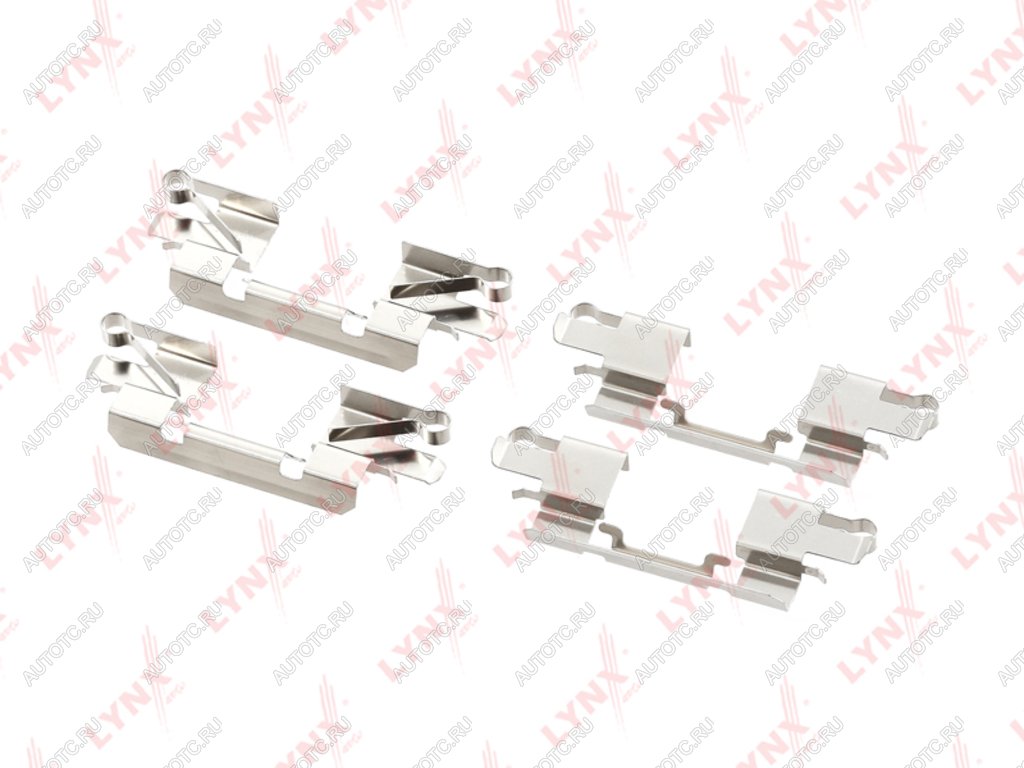 659 р. Ремкомплект MITSUBISHI Pajero Sport (08-),L200 (05-15) колодок тормозных передних LYNX LYNX bc8389  с доставкой в г. Майкоп