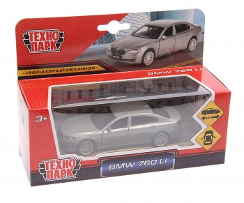 889 р. Модель автомобиля BMW 760LI металлическая ТЕХНОПАРК ТЕХНОПАРК 67314  с доставкой в г. Майкоп. Увеличить фотографию 1