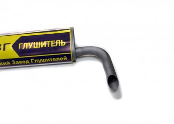 6 199 р. Глушитель ГАЗ-3302 дв.УМЗ ЕВРО-3,4 длинный с фланцем выход боковой АЗГ АЗГ 330202-1201008-41  с доставкой в г. Майкоп. Увеличить фотографию 2