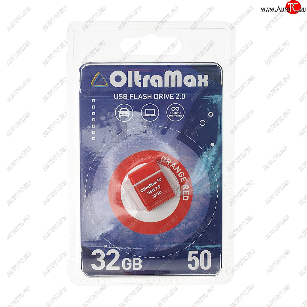 549 р. Карта памяти USB 32GB OLTRAMAX OLTRAMAX om-32gb-50-orange red  с доставкой в г. Майкоп