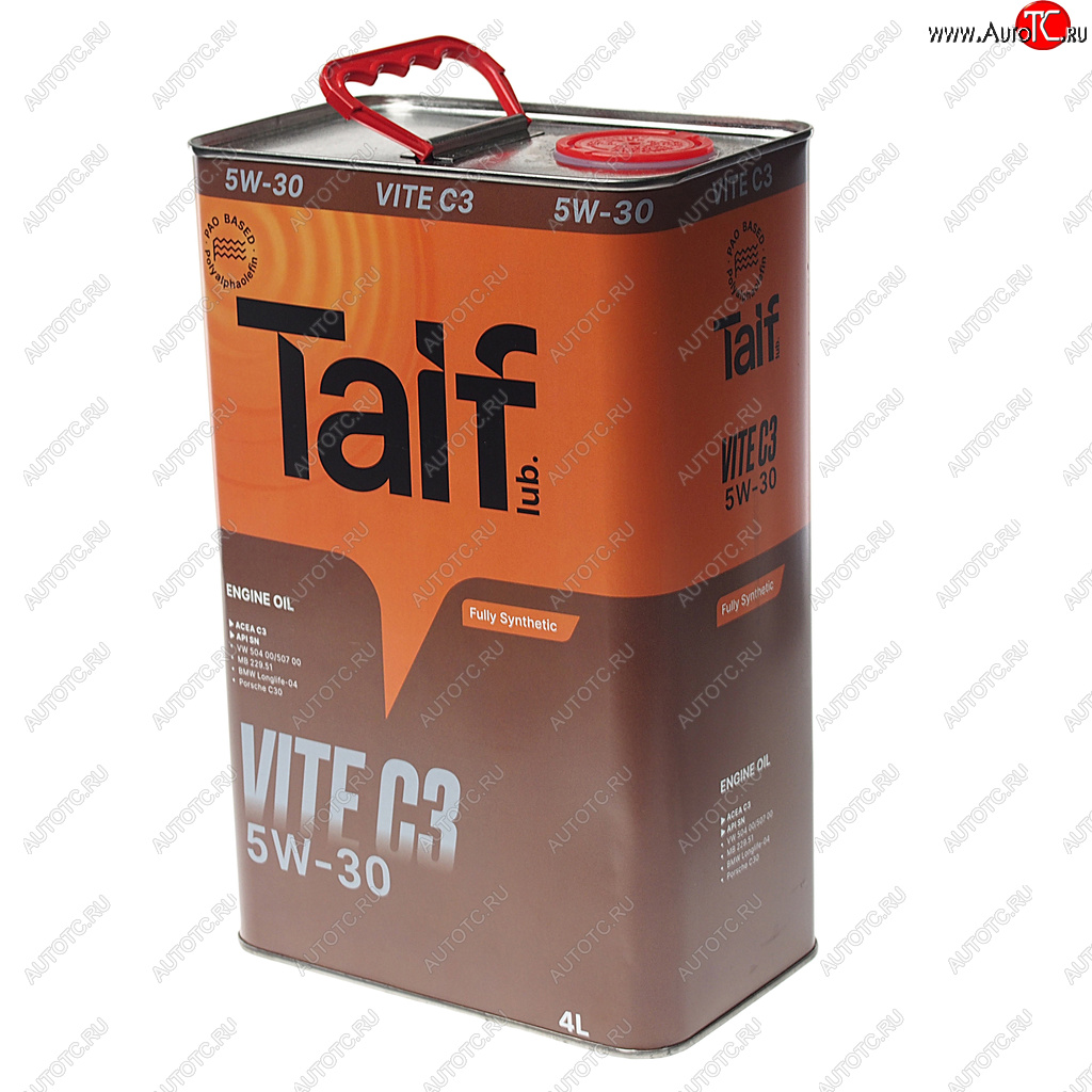 2 699 р. Масло моторное VITE PAO 5W30 C3SN синт.4л TAIF TAIF 211014  с доставкой в г. Майкоп