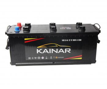17 399 р. Аккумулятор KAINAR 140Ач обратная полярность KAINAR 6ст140(3)  с доставкой в г. Майкоп. Увеличить фотографию 1