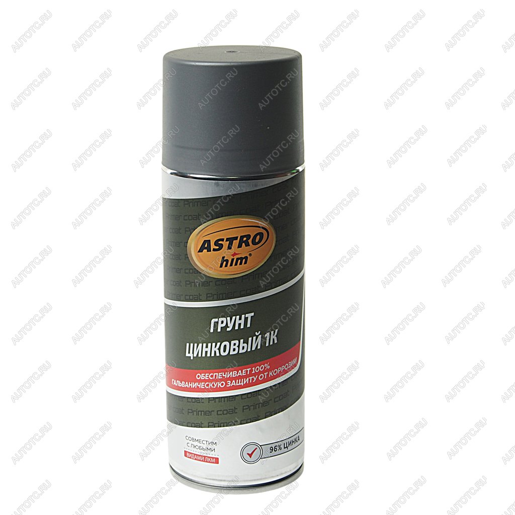 679 р. Грунт цинковый 1К 520мл аэрозоль ASTROHIM ASTROHIM ac636  с доставкой в г. Майкоп