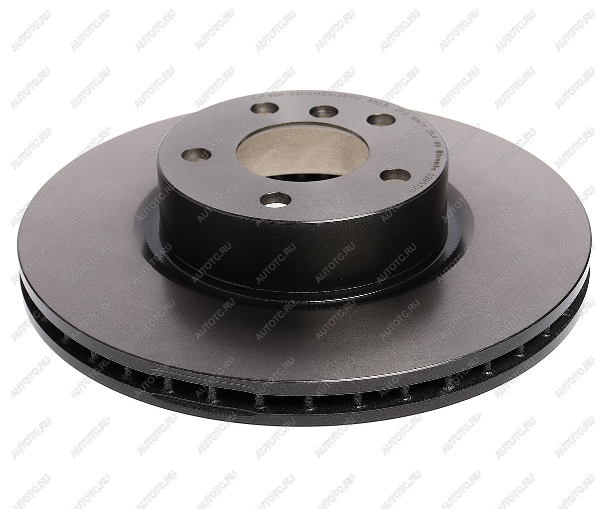 9 649 р. Диск тормозной BMW X3 (F25) передний (1шт.) BREMBO BREMBO 09b57011  с доставкой в г. Майкоп