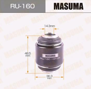 729 р. Сайлентблок TOYOTA Camry тяги задней поперечной внешний MASUMA MASUMA ru-160  с доставкой в г. Майкоп. Увеличить фотографию 2