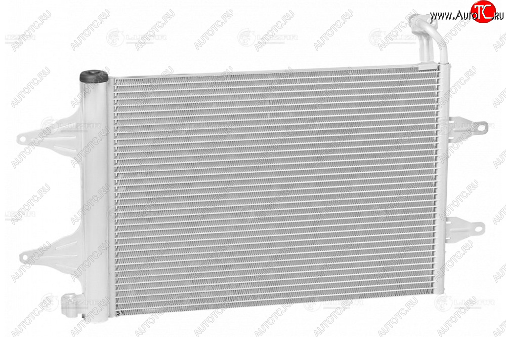 7 799 р. Радиатор кондиционера VW Polo (02-05) SKODA Fabia (01-07) LUZAR LUZAR lrac18qr  с доставкой в г. Майкоп