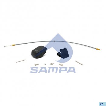 1 979 р. Ручка SCANIA 4 series регулировки спинки сиденья (трос,пружинка,болт) SAMPA SAMPA 040.751  с доставкой в г. Майкоп. Увеличить фотографию 1