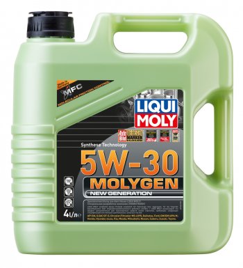 8 349 р. Масло моторное MOLYGEN NEW GENERATION 5W30 синт.4л LIQUI MOLY LIQUI MOLY 9089  с доставкой в г. Майкоп. Увеличить фотографию 1