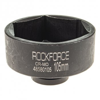 8 499 р. Головка торцевая 1 105мм ударная L=80мм ROCKFORCE ROCKFORCE rf-48580105  с доставкой в г. Майкоп. Увеличить фотографию 1