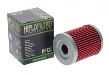 439 р. Фильтр масляный мото KAWASAKI SUZUKI YAMAHA SYM HIFLO FILTRO HIFLO FILTRO hf132  с доставкой в г. Майкоп. Увеличить фотографию 1