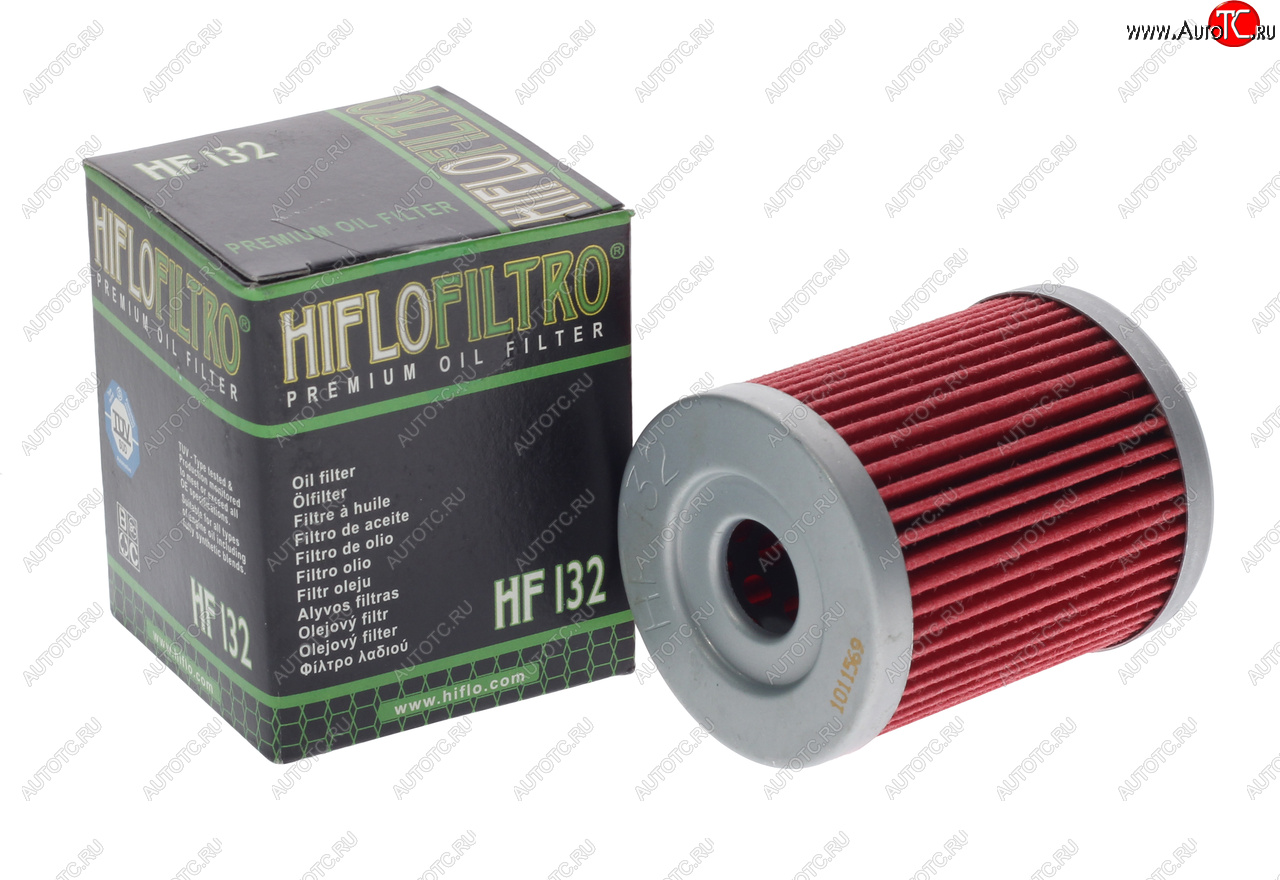 439 р. Фильтр масляный мото KAWASAKI SUZUKI YAMAHA SYM HIFLO FILTRO HIFLO FILTRO hf132  с доставкой в г. Майкоп