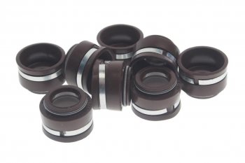 319 р. Колпачок КАМАЗ маслоотражательный комплект 8шт. Viton CAVETTO CAVETTO 740.1007262  с доставкой в г. Майкоп. Увеличить фотографию 1