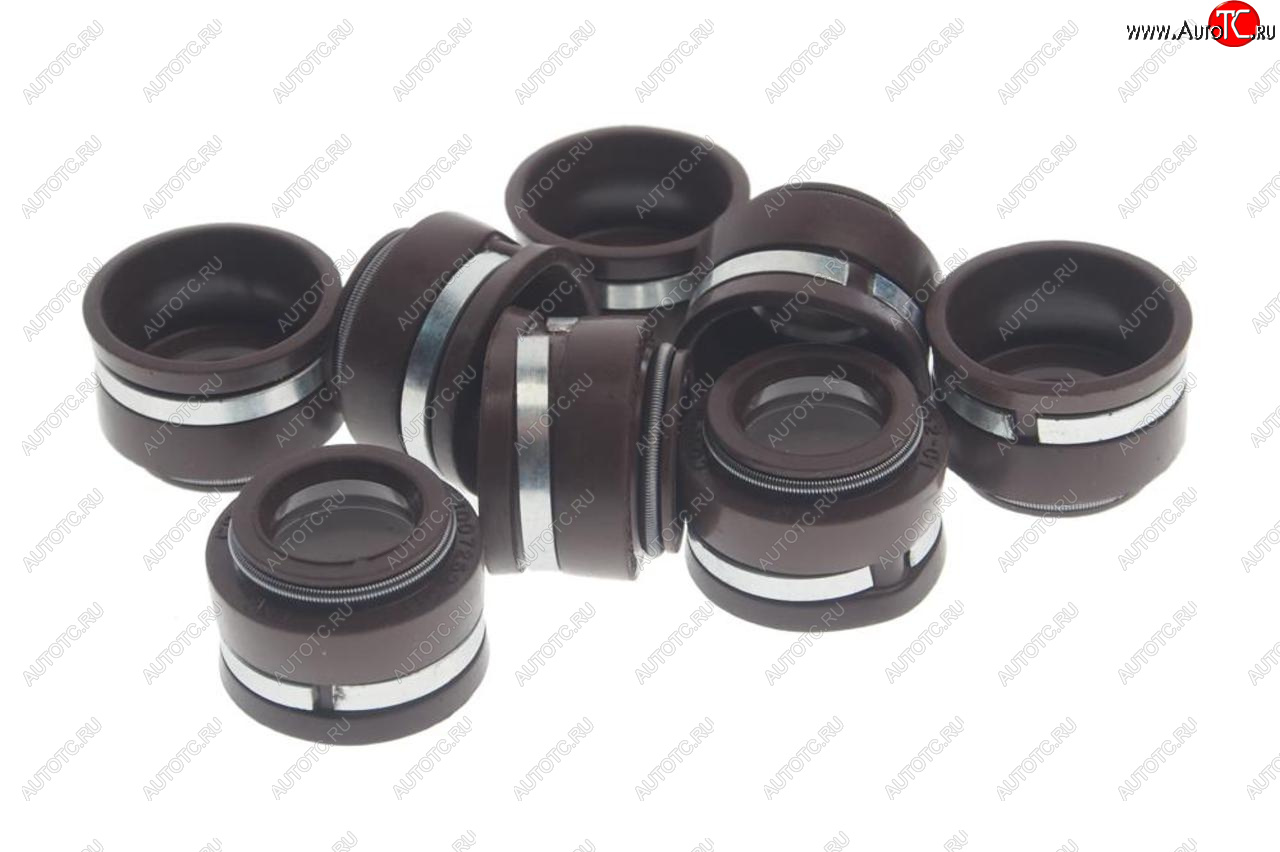 319 р. Колпачок КАМАЗ маслоотражательный комплект 8шт. Viton CAVETTO CAVETTO 740.1007262  с доставкой в г. Майкоп