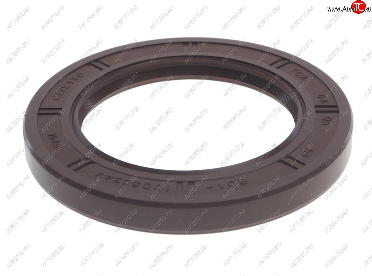 349 р. Сальник коленвала ЯМЗ передний 64х95х10 Viton CAVETTO CAVETTO 201-1005034  с доставкой в г. Майкоп