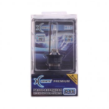 1 489 р. Лампа ксеноновая D4S 5000K +20% бокс Premium XENITE XENITE 1002023 XENITE 1002023  с доставкой в г. Майкоп. Увеличить фотографию 1