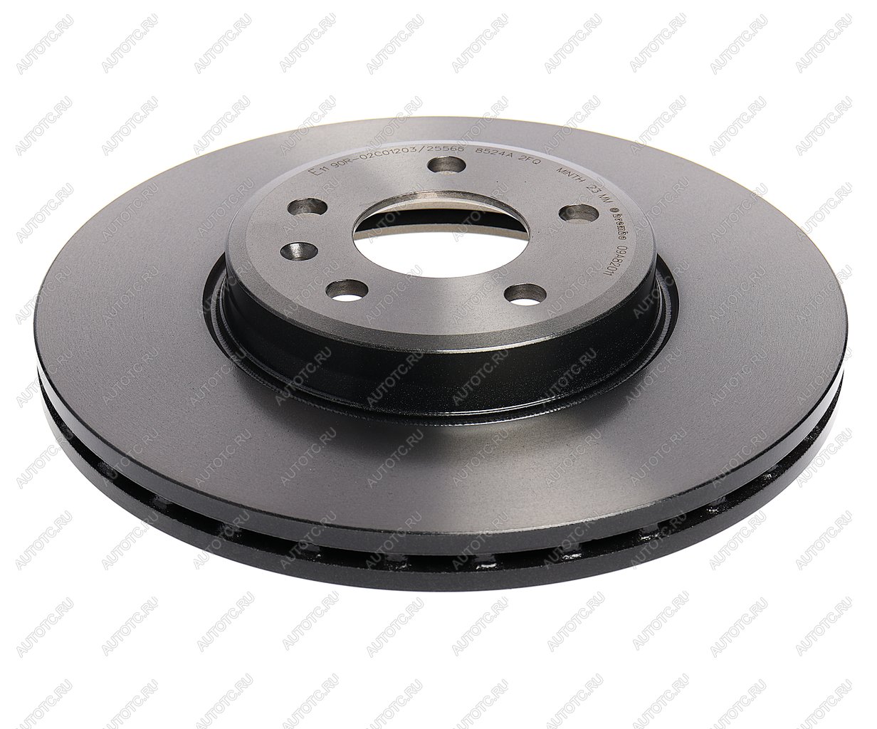 5 999 р. Диск тормозной AUDI A4 (07-),A5 (07-) передний (1шт.) BREMBO BREMBO 09.a820.11  с доставкой в г. Майкоп