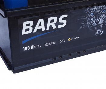 10 649 р. Аккумулятор BARS 100Ач BARS 6ст100(1)  с доставкой в г. Майкоп. Увеличить фотографию 2