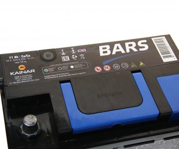 7 899 р. Аккумулятор BARS 77Ач BARS 6ст77(1)  с доставкой в г. Майкоп. Увеличить фотографию 2