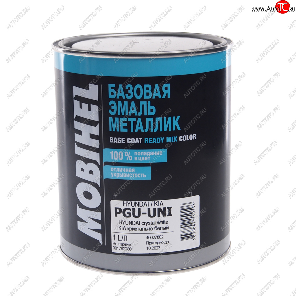 3 699 р. Краска PGU-UNI металлик Helios 1л MOBIHEL MOBIHEL 40027802  с доставкой в г. Майкоп