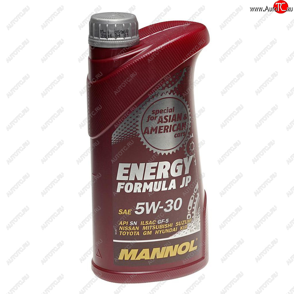 859 р. Масло моторное ENERGY FORMULA JP GF-5 5W30 синт.1л 7914 MANNOL MANNOL 1059  с доставкой в г. Майкоп