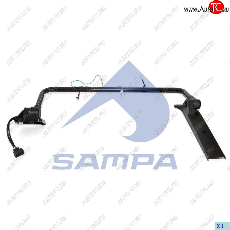 5 799 р. Кронштейн RENAULT VOLVO DAF зеркала левого SAMPA SAMPA 079.414  с доставкой в г. Майкоп