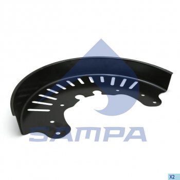 1 699 р. Щиток VOLVO пылезащитный заднего тормоза SAMPA SAMPA 035.026  с доставкой в г. Майкоп. Увеличить фотографию 1