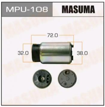 2 899 р. Насос топливный TOYOTA Corolla (07-) MASUMA MASUMA mpu108  с доставкой в г. Майкоп. Увеличить фотографию 1